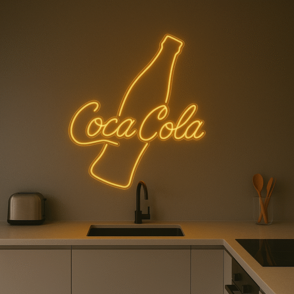 Néon LED Coca Cola – L'icône vintage en décoration lumineuse – Image 6