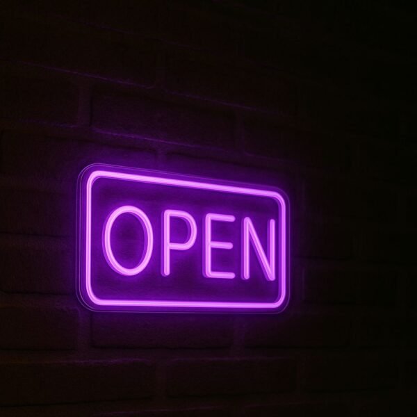 Néon LED "OPEN" – Attirez tous les regards vers votre établissement – Image 2