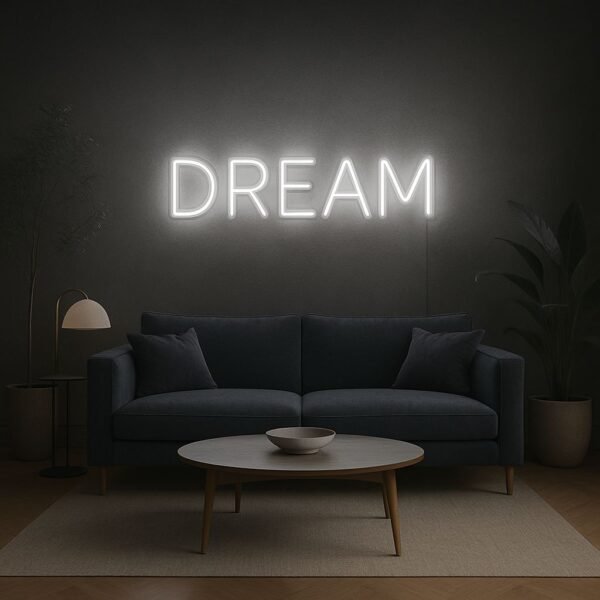 Néon LED "DREAM" – Ambiance design & inspirante | Neonvia – Image 2