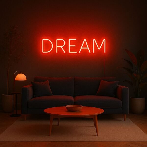 Néon LED "DREAM" – Ambiance design & inspirante | Neonvia – Image 6