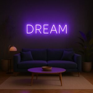 Néon LED "DREAM" – Ambiance design & inspirante | Neonvia