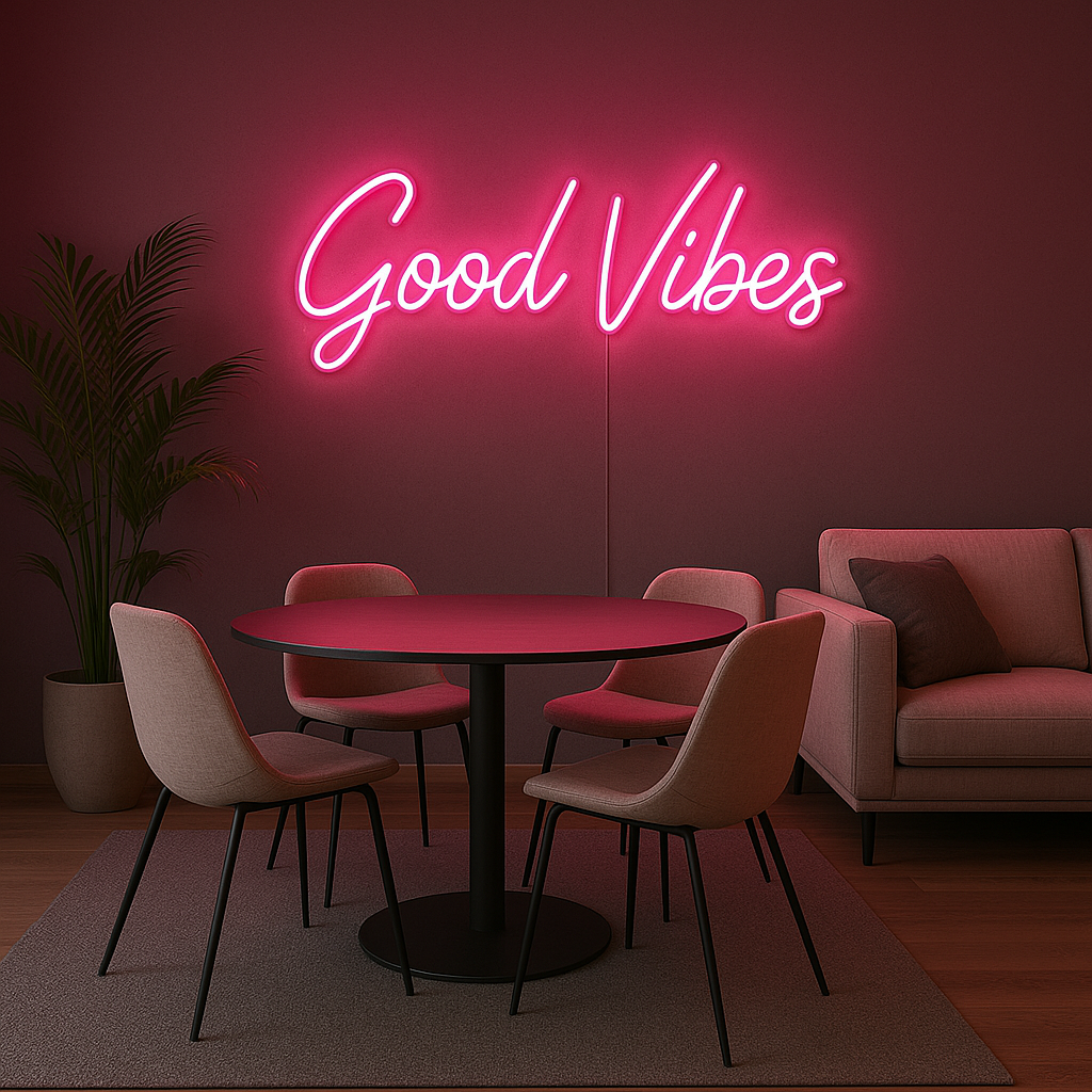 Néon LED Good Vibes – Ambiance lumineuse et tendance – Image 5