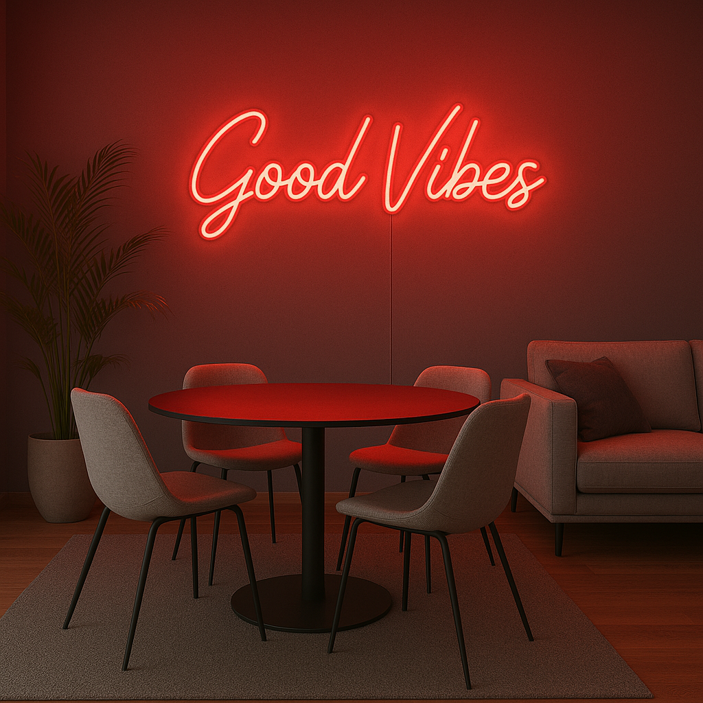 Néon LED Good Vibes – Ambiance lumineuse et tendance – Image 6