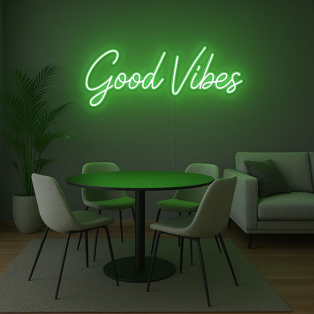 Néon LED Good Vibes – Ambiance lumineuse et tendance – Image 7