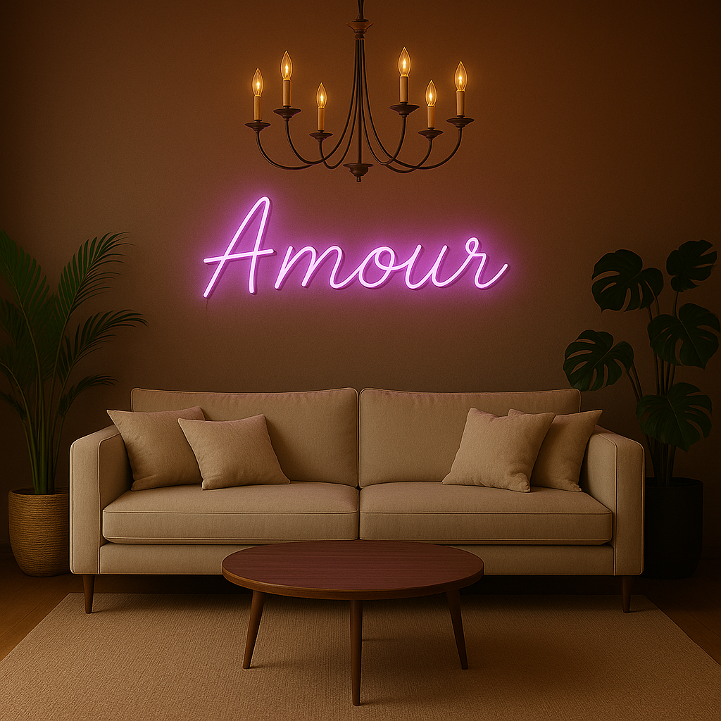 Néon LED Amour