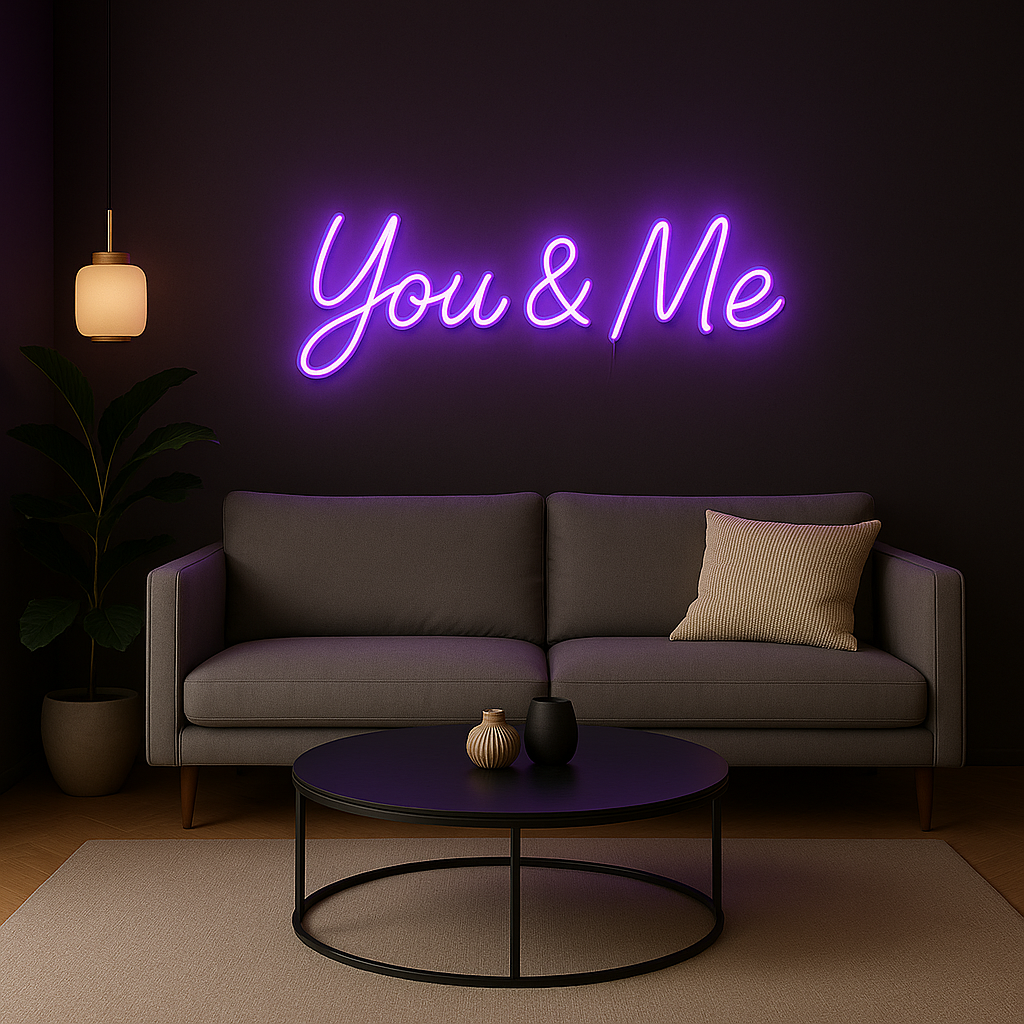 Néon LED You & Me
