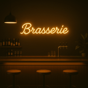 Néon LED Brasserie