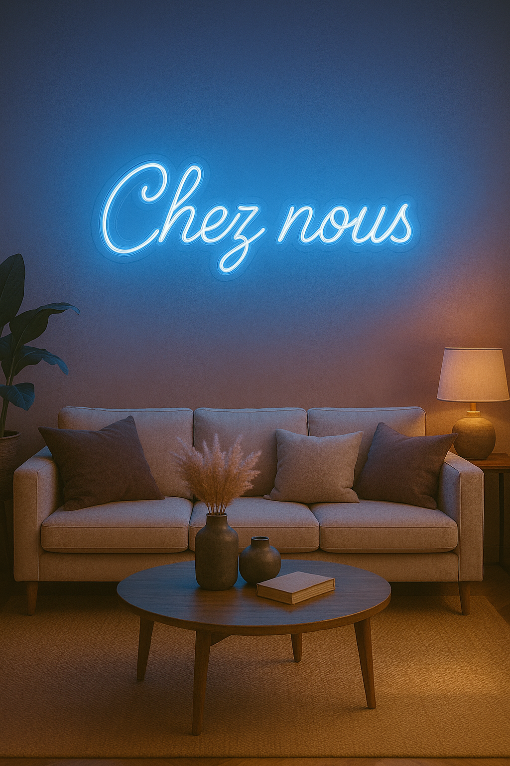 Néon LED Chez nous – Image 3