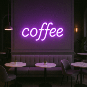 Néon LED Coffee