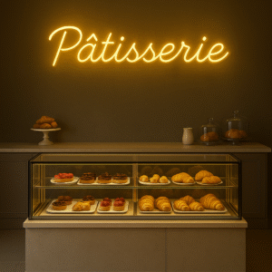 Néon LED Pâtisserie