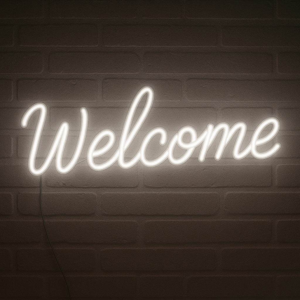 Néon LED Welcome – Image 2