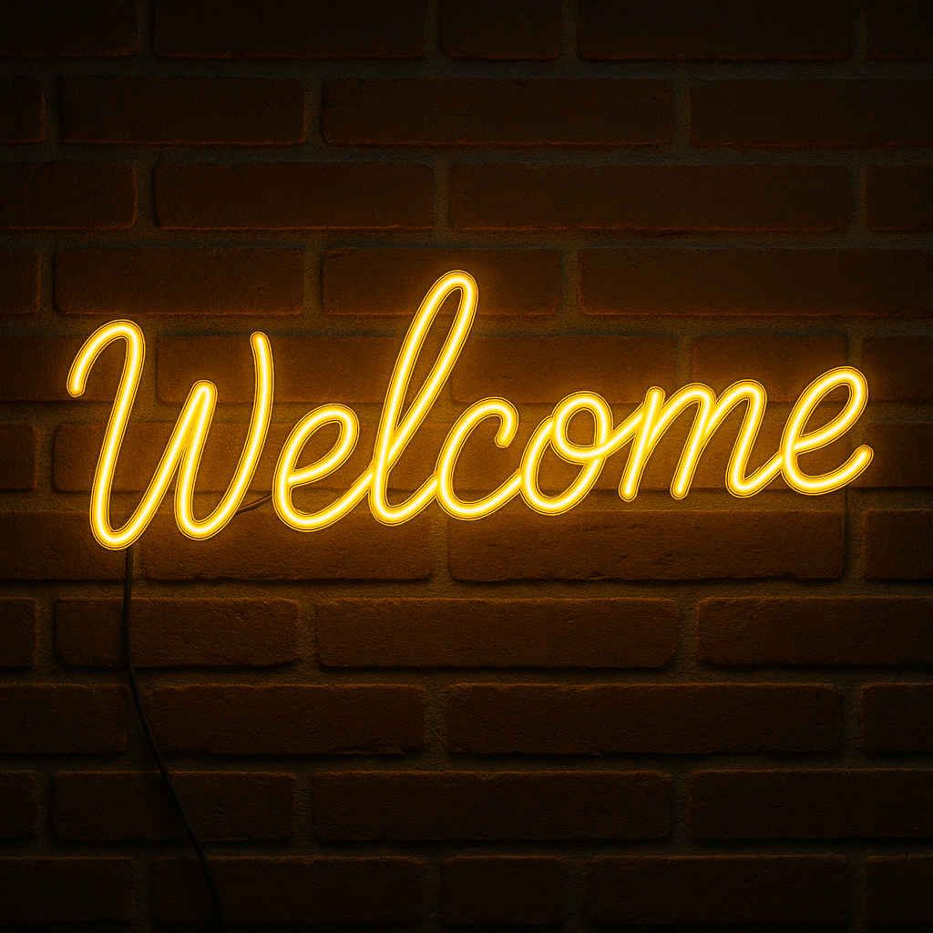 Néon LED Welcome – Image 4