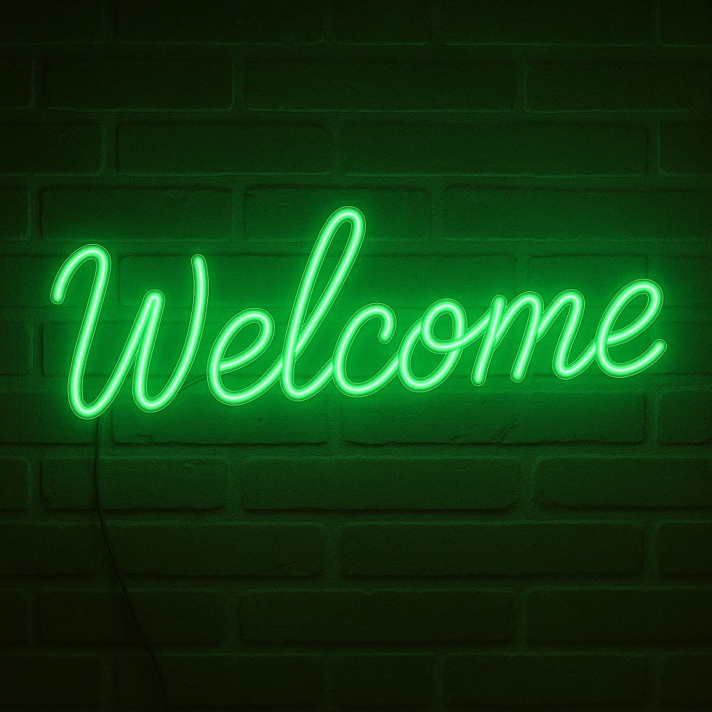 Néon LED Welcome – Image 6