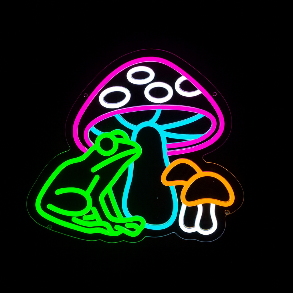 Néon LED Grenouille – Décoration Lumineuse Originale et Colorée