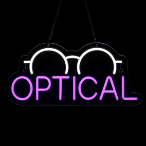 Néon LED Optical – L’enseigne lumineuse parfaite pour votre boutique d’optique