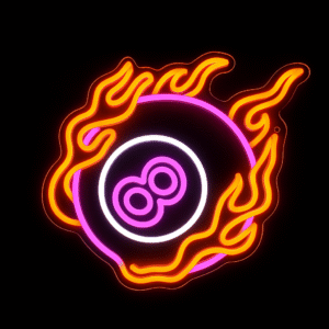 Néon LED Billard – L’enseigne lumineuse parfaite pour une ambiance rétro et vibrante