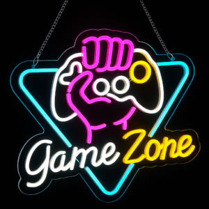 Néon LED Game Zone – L’enseigne lumineuse design pour un setup gaming stylé