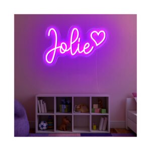 Néon LED Jolie – L’enseigne lumineuse qui illumine votre déco