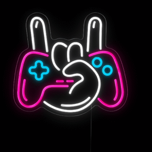 Néon LED Manette Gaming – L’enseigne lumineuse design pour les vrais gamers