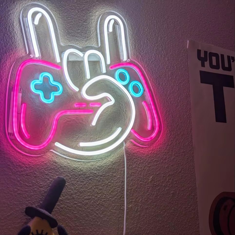 Néon LED Manette Gaming – L’enseigne lumineuse design pour les vrais gamers – Image 2